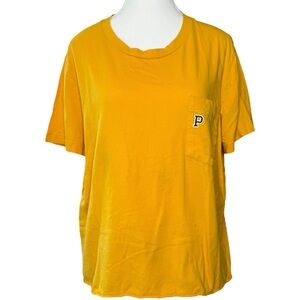 ▪️|EUC| VS PINK Cotton Logo Pocket Short Sleeve Crewneck T-Shirt